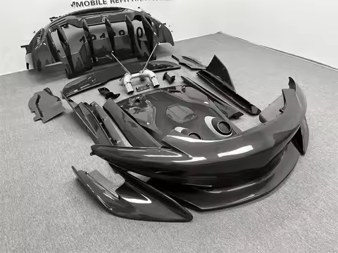 600LT Style Body Kit For Mclaren 540C 570S Upgrade 600LT dry carbon fiber front bumper rear bumper s