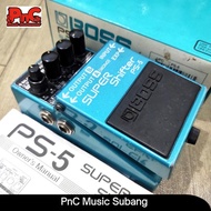 Efek Gitar, Boss PS 5 Super Sifter, Efek Suling, Efek Suling, Bass, Not Nux , Harmonist, zoom
