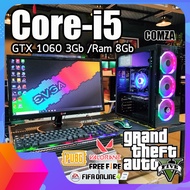 คอมพิวเตอร์ ครบชุด พร้อมใช้ Core-i5 /GTX 1060 3Gb /Ram 8Gb  ทำงาน ตัดต่อกราฟิก เล่นเกมส์ ตอบโจทย์ทุกการใช้งาน