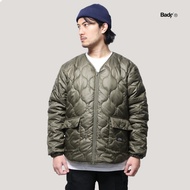 Badger Quilted Jacket Green