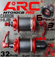 Hub ARC Pro Carbon MT010CB Red BUKAN Raze Strummer M039 009 DT Swiss