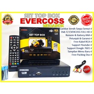 MBAPPE MATRIX Evercross TV Digital Receiver Set Top Box Digital Full HD Wifi Youtube STB HDMI SNI