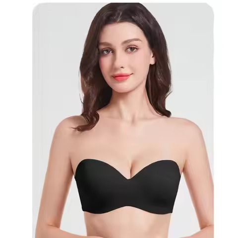 75 80 85 90 95 B C D E F G Stick On Underwire Pushup Bra Plus Size Lingerie For Women Large Bra Bras