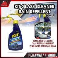 Anti Rain Kit 500ml Pump Kit Glass Cleaner Rain Repellent 2 in 1 Effect Of Taro Glass Car Leaf