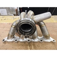 Mitsubishi 4G93 GSR Vband (down) 1.6" 3mm Stainless Steel Exhaust Turbo Manifold