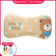 Henye Toddler Pillow  Washable Little Bear Adjustable Kids Memory Foam Single Core Breathable for Sleeping