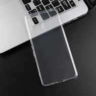Sesuai untuk sarung telefon Sharp Aquos Air/Aquos Zero6, sarung bahan TPU lutsinar yang kalis air da