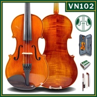 STEINHOLDT Wright - Intermedius VN102 | Stradivarius Model Solid Wood Violin w/ Case and Freebies