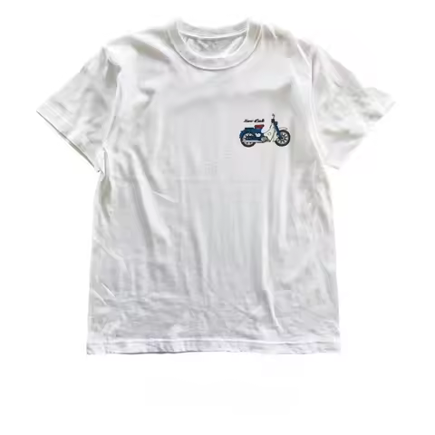 Fashion Trend Racing Motorcycle Men's and Women's T-shirts Motorcycle Short Sleeved Clothing