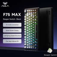 AULA | AULA F75 Max/F75 Mechanical Keyboard Custom 75% Layout RGB Backlight Wireless Bluetooth Gamin