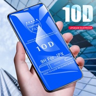 10D Tempered Glass for iPhone 6 6s 7 8 Plus XS XS MAX XR Full Cover Glass Film