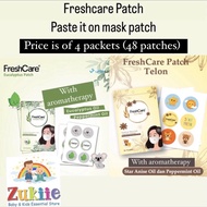 (bundle of 4) Fresh care Patch Freshcare Patch Eucalyptus Pacth Mask Patch