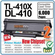 2x Compatible to Pantum TL410X TL-410X TL410H TL410 DL410 P3300DN P3300DW M7100DN M7100DW M7200FDN