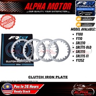 FRC FORMULA ORIGINAL CLUTCH IRON PLATE SET Y100 Y110 SRL110 SRL115 FI Y125Z LAGENDA 125Z Y125