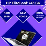HP EliteBook 745 G6 | Ram : 16GB | SSD : 500GB | Intel : AMD RYZEN 5 PRO 3500U - Refurbished