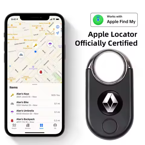 New Mini Smart Apple AntiLoss Tracker (iOS Only) Locator For Renault Clio Sandero Captur Megane R5 4