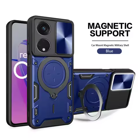 Magsafe Magnetic Camera Protect Case for Reno 8T Reno 8 Pro Plus 7 Lite 7Z OPPO F23 F21 Pro Find X5 