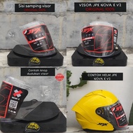 JPX NOVA-X HELMET VISOR 100%Original | JPX HALF FACE HELMET VISOR Original | JPX NOVA-X V2 HELMET VI