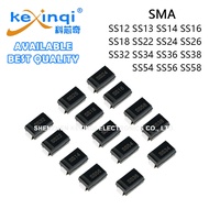 (20pcs) SS12 SS13 SS14 SS16 SS18 SS22 SS24 SS26 SS32 SS34 SS36 SS38 SS54 SS56 SS58 SMA Diode SMD DO-