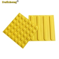 PVC TPU plastic rubber tactile paving tile mat plate tactile indicators stud tactile strip linear ba