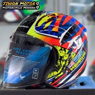 GRACSHAW GRIXENT G818 FRONTLINERS(RED/BLACK) HELMET🇲🇾 GRIXENT KITA JAGA KITA