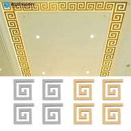 DIGIFOUNDER 10Pcs Acrylic Mirror Sticker Adhesive Wall Decorative Sticker Wall Art Decoration Wall S