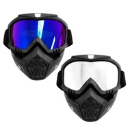 [3C Dr.] [AH-186] Motorcycle Mask Harley Equipment Ghost Face Windshield Off-Road CS Goggles Sunscre