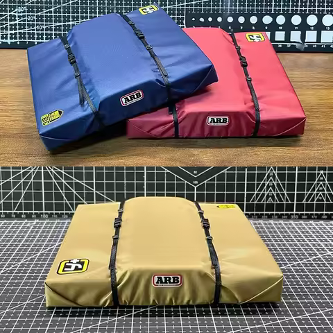 Simulated Roof Tent Bag Decorative Off-road Accessorie for 1/10 RC Crawler Car AXIAL SCX10 TRX4 Defe
