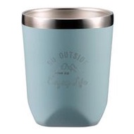 CAPTAIN STAG（鹿牌）MONTE 雙層不鏽鋼隨行杯 300ml 藍色 UE-3478