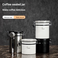 I Stainless Steel Coffee Bean Sealed Tank Vacuum One-Way Exhaust Storage Tank Storage Storage Bean S