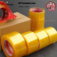 【Readystock】 🔥HOT🔥 OPP Clear / Brown Fragile Packaging Tape (48mm x 40&90yards / 45mm x 100m ) Selot