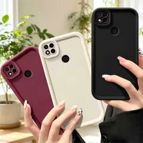 For Redmi 10A 10C Sky Eye Stair Shockproof Silicone Case For Xiaomi Redmi 10C 10A Camera Protection 