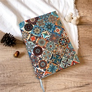 Bút Chì Prague Vintage European Style A5A6 Notebook Journal Book Cover Fabric Note-taking Notebook H