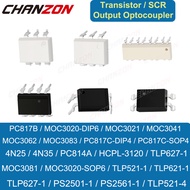 4N35 4N25 Pc817 Moc3041 Moc3020 Tlp627 Hcpl3120 Moc3021 Pc817C Pc817B Moc3083 P521 Tlp521-4 Tlp621 H