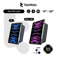 tomtoc B50 iPad Pro Case Trifold Vertical 11 Inch & 12.9 Inch Tablet Casing iPad Case - iPad Pro M5 