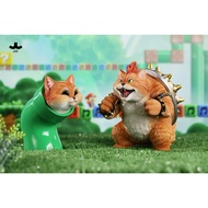 [That Model] JXK Cool Ba Meow Mario Bawang Simulation Animal Model Doll Pet Toy JXK257
