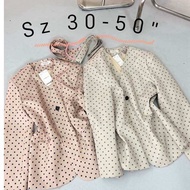 💚 Polkadot Camellia  P24 blazer 💚