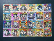 「現貨」 仙魔大戰 x 鬼滅之刃 遊郭編 朱古力 威化 貼紙 全24種  禰豆子 炭治郎  炎 音 柱 善逸 墮姬  伊之助 妓夫太郎  餅卡 咭 餅貼