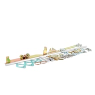 SherryBerg Carburetor Carburador Link Set for Weber EMPI Linkling Kit for VW type 1 T1  with TWIN We