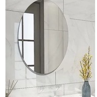 Adhesive Mirror Flexible Sticker Home Living Room Bathroom Art Oval Acrylic Wall Mirror Sticker