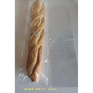 Transparent Transparent Packaging Bag Bread Baguette Caterpillar Cake Bag Transparent Single Piece F