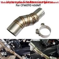 For CFMOTO 450MT 450 MT 2023+   Exhuast Middle Link Pipe Connect 51mm   Escape   Muffler Pipe