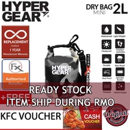 HyperGear Dry Bag Mini 2L ( Camouflage Grey Alpha ) + FREE 1 pcs KFC Cash Voucher + 1 Year Warranty