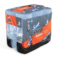 Scotts Kimberly Clark 75146 Blue Shop Towels On A Roll Bundle44; 6 Pack Scotts Kimberly Clark 75146 