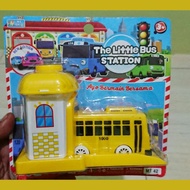 Mainan Bus Tayo 1 set Garasi Murah Kecil Tayo lani gani Rogi mini besar