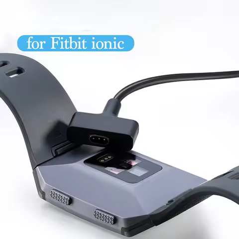 USB Magnetic Charger Dock Portable Power Adapter Safety Fast Charging Cable For Fitbit Ionic Smart W