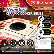 HOMELUX DIGITAL INFRARED COOKER CERAMIC SURFACE HCC SERIES HCC-239 DAPUR ELEKTRIK