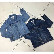 DENIM JEANS STRETCHABLE JACKET FOR UNISEX | MEN/WOMEN'S DENIM JEANS OUTWEAR CLOTHING | BAJU JAKET DENIM LELAKI PEREMPUAN