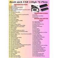 USB 128gb 76 English learning movies for children, USB language learning