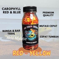 Udang kering untuk ikan channa Pakan Kemasan botol 100ml mix yellow blue red